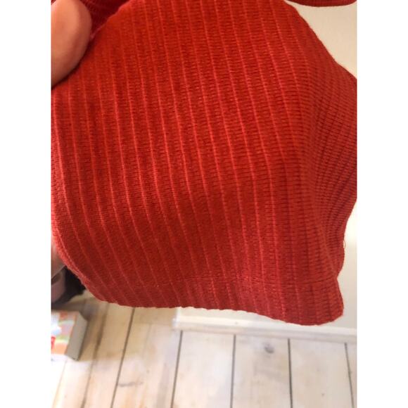 Band of the Free NWT Womens Alize Long Bell Sleeve Crop Top Orange Crop Top S - Picture 5 of 9
